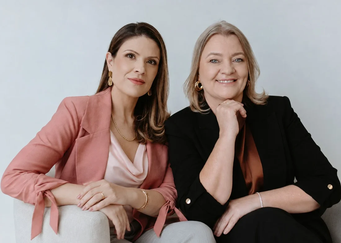 Giselly Campelo e Carlise Eidt, sócias do escritório